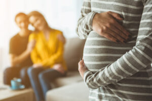Pregnancy with surrogacy